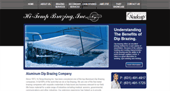 Desktop Screenshot of hitempbrazing.com